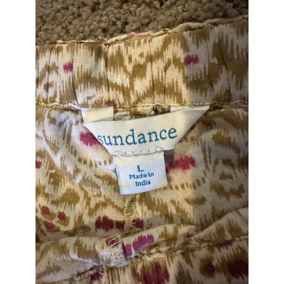Sundance Women’s Ikat Print Cotton Shorts – Size Large Festival Boho Artisan - Picture 4 of 6